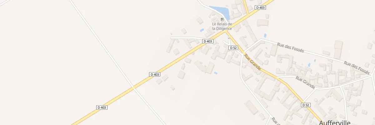 Plan du 8 Rte Nationale à Aufferville