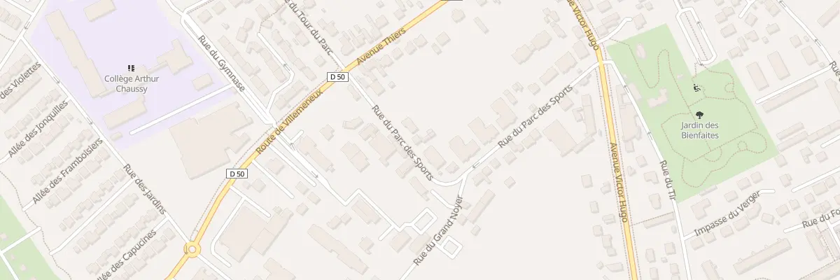 Plan du 24 Rue du Parc des Sports à Brie-Comte-Robert