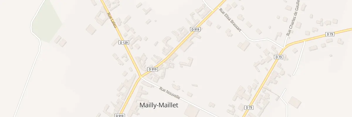 Plan du 14 Rue Léon Breuval à Mailly-Maillet