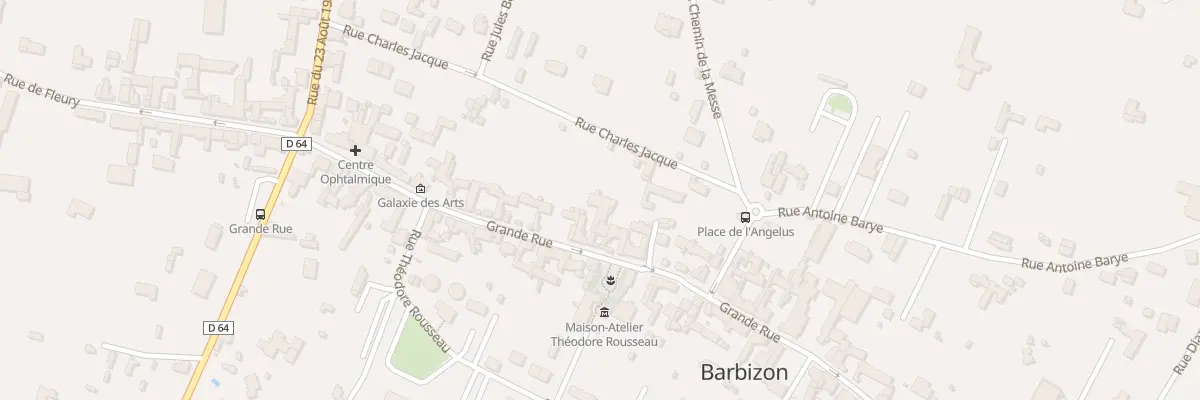 Plan du 15 Rue Charles Jacques à Barbizon