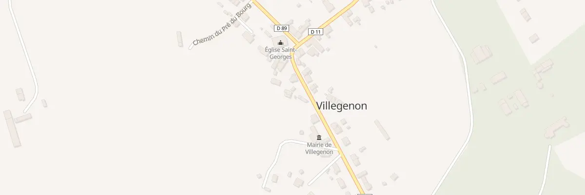 Plan du 4A Le Bourg à Villegenon