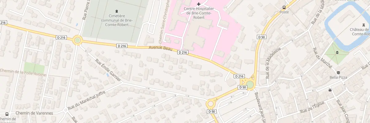 Plan du 17 Av Beau à Brie-Comte-Robert