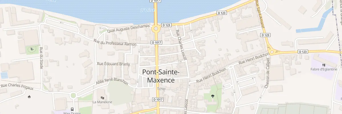 Plan du 1B Rue des Bouchers à Pont-Sainte-Maxence