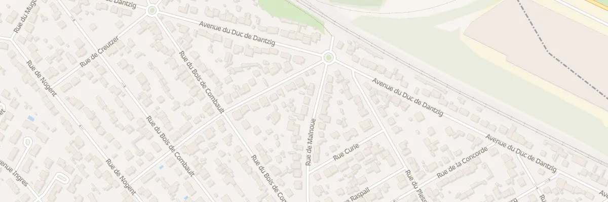 Plan du 6 Rue de Malnoue à Pontault-Combault