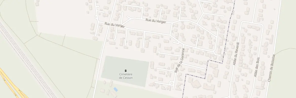 Plan du 87 Rue du Verger à Cesson