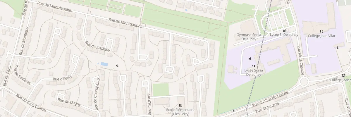 Plan du 14 Rue de Nangis à Cesson