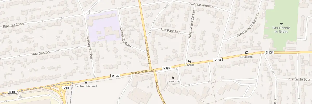 Plan du 4B Av Charles Gide à Villeparisis