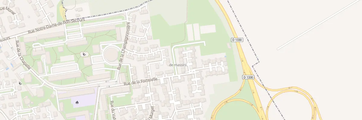 Plan du 17 Rue de la Carriere à Senlis
