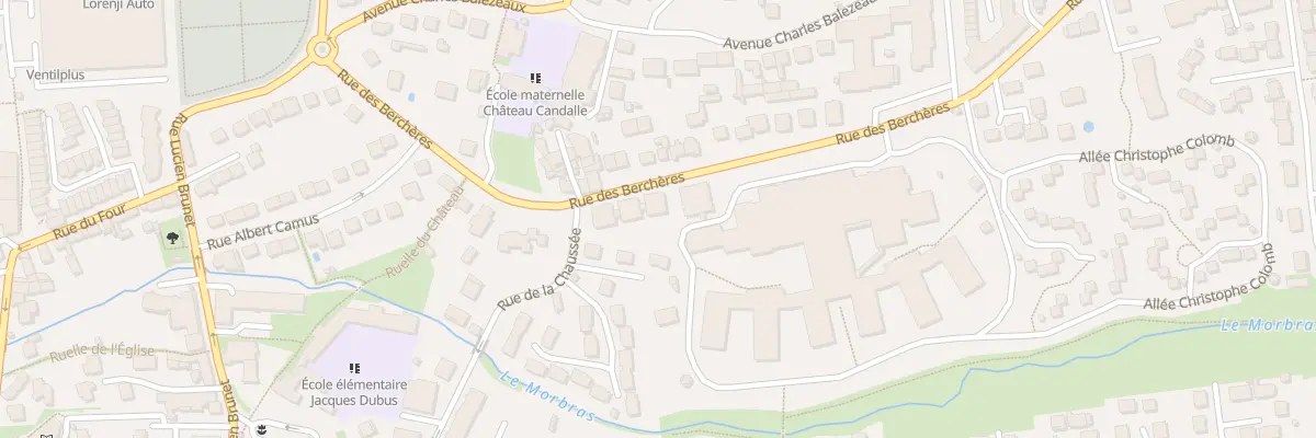 Plan du 22 Rue des Berchères à Pontault-Combault