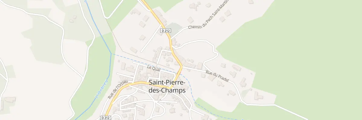Plan du 16 Le Village à Saint-Pierre-des-Champs