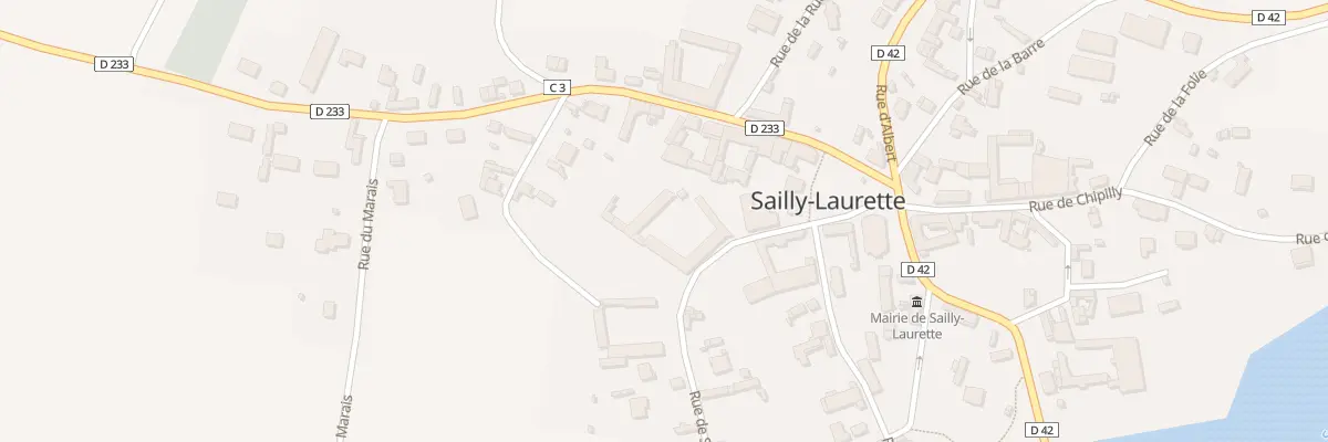 Plan du 3 Rue de Saverne à Sailly-Laurette