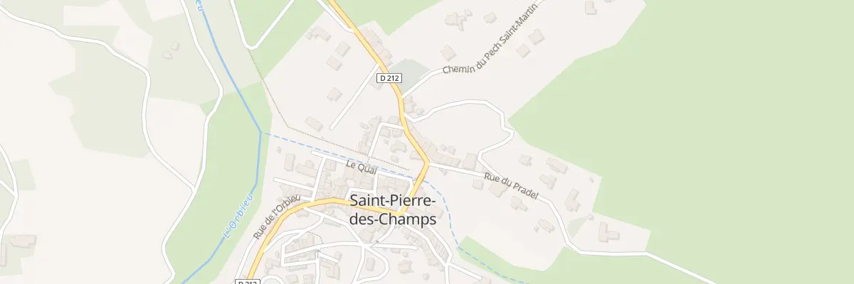 Plan du 15 Le Village à Saint-Pierre-des-Champs
