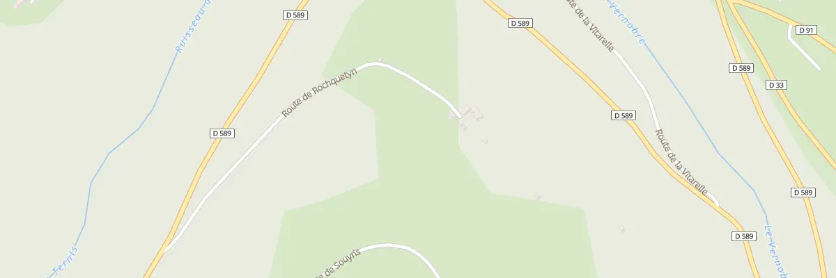 Plan du 5160C Rochquetyn à Pousthomy