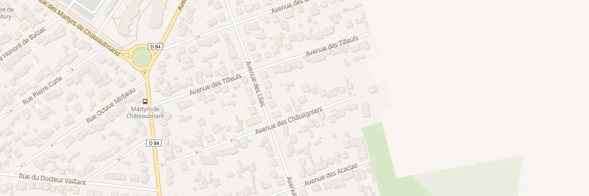 Plan du 19 Av des Châtaigniers à Mitry-Mory