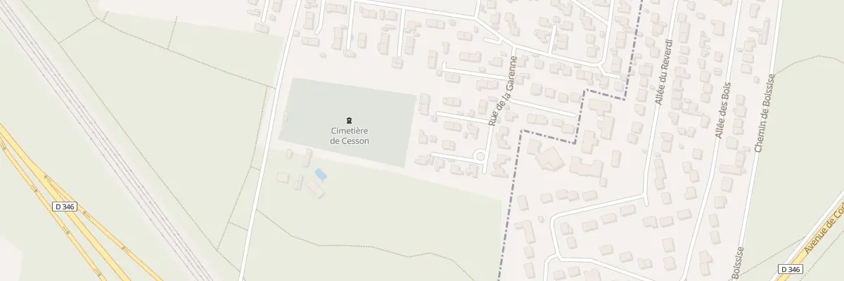 Plan du 12 Rue de la Garenne à Cesson