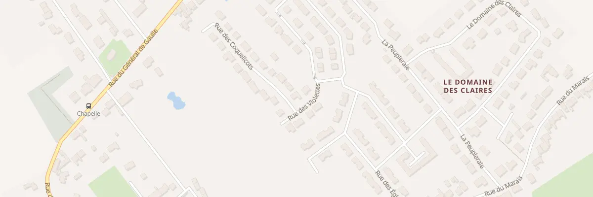 Plan du 76 Rue des Coquelicots à Fouquereuil