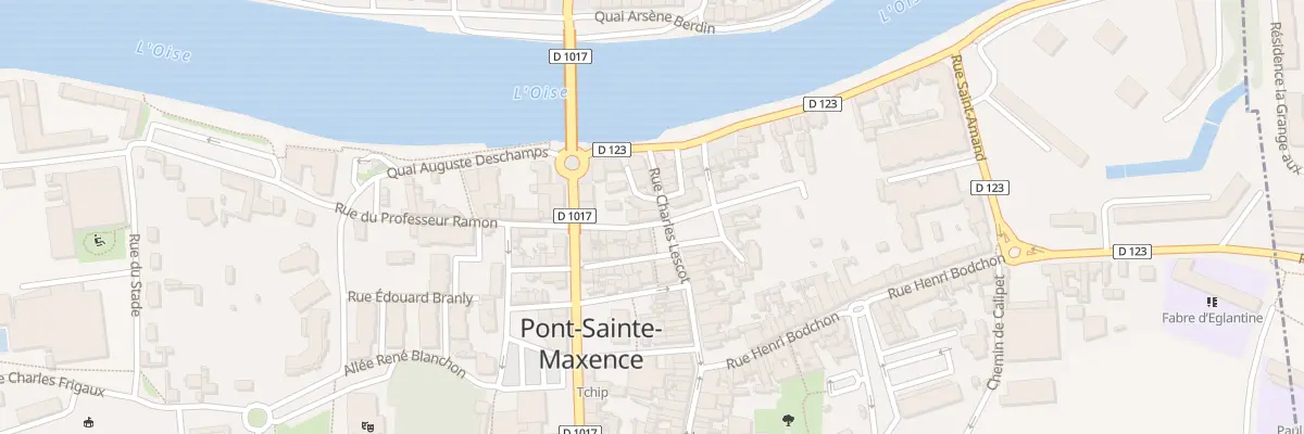 Plan du 2B Rue du Professeur Ramon à Pont-Sainte-Maxence
