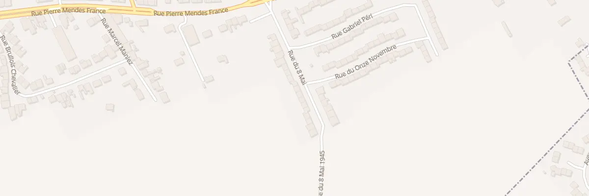 Plan du 21 Rue du 8 Mai à Vendin-lès-Béthune