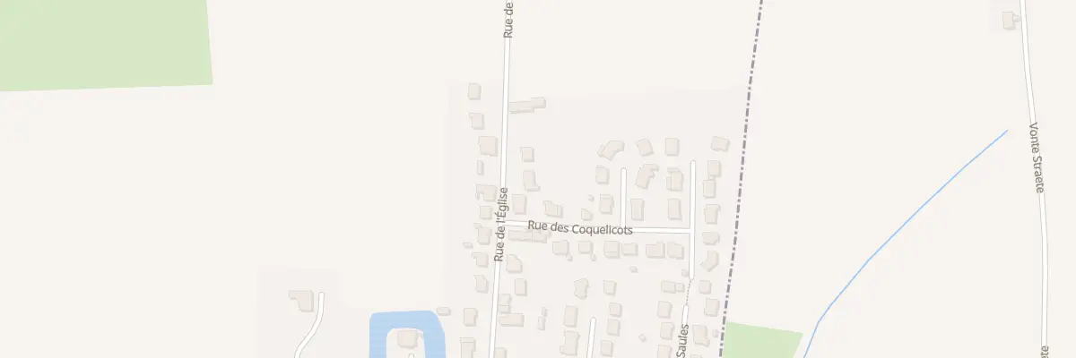 Plan du 238 Rue de l’Eglise à Pradelles