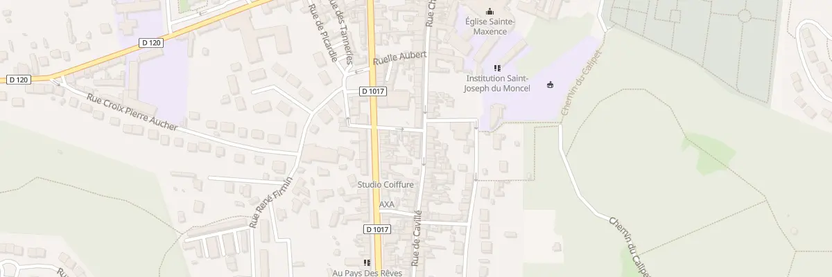 Plan du 22 Rue de Cavillé à Pont-Sainte-Maxence