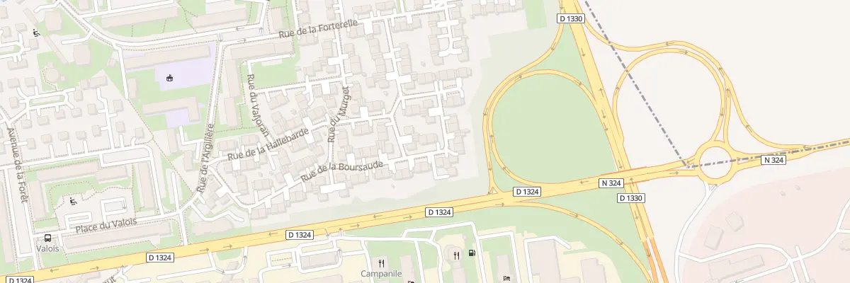 Plan du 31 Rue de la Boursaude à Senlis