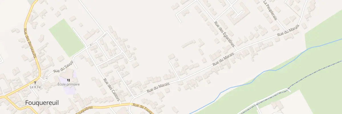 Plan du 39 Rue du Marais à Fouquereuil