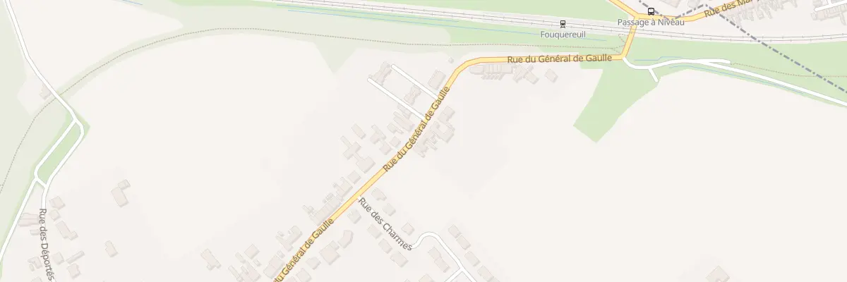 Plan du 102 Rue du Général de Gaulle à Fouquereuil