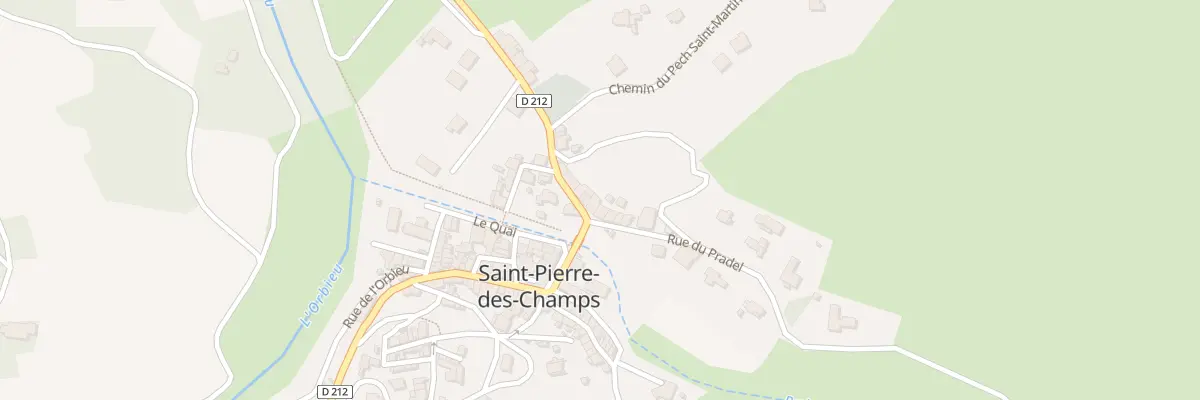 Plan du 17 Le Village à Saint-Pierre-des-Champs