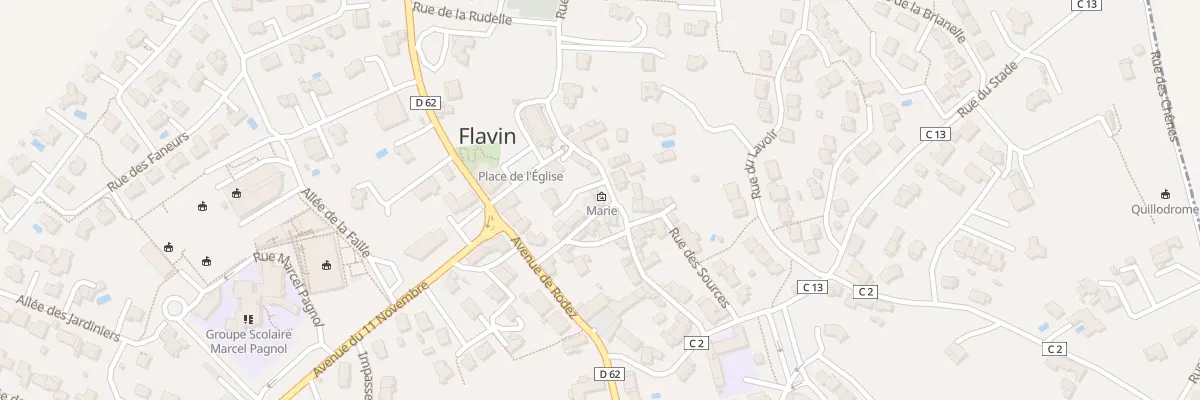 Plan du 79 Rue du Couvent à Flavin