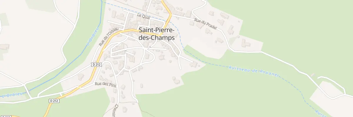 Plan du 5133 Le Village à Saint-Pierre-des-Champs