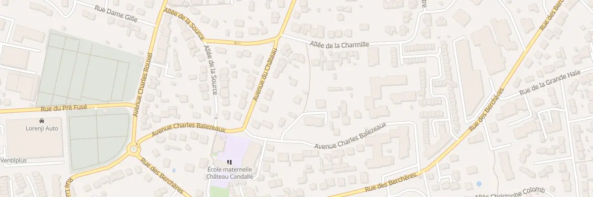 Plan du 97 Av du Château à Pontault-Combault