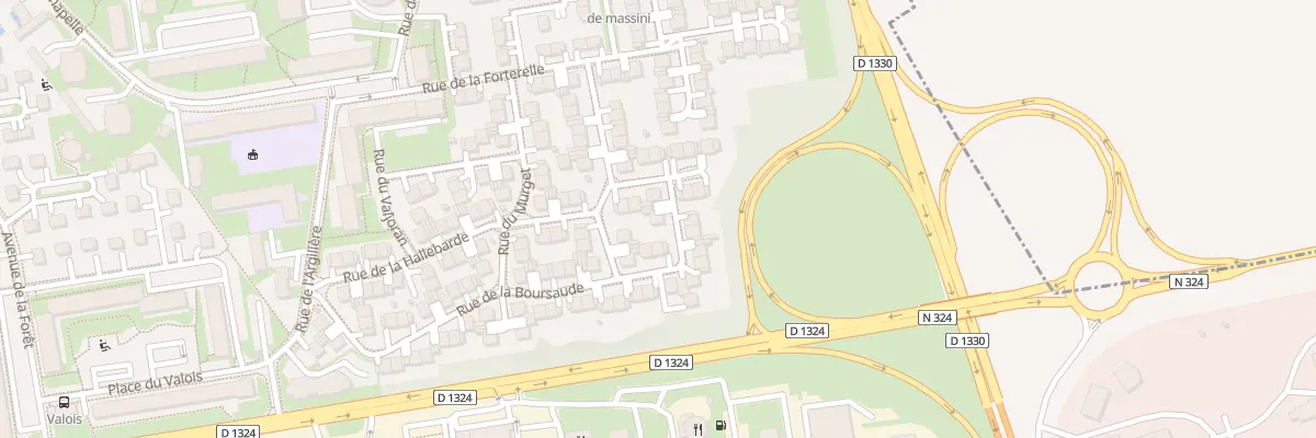 Plan du 35 Rue de la Boursaude à Senlis