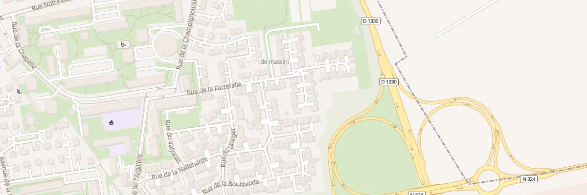 Plan du 5 Rue de la Carriere à Senlis