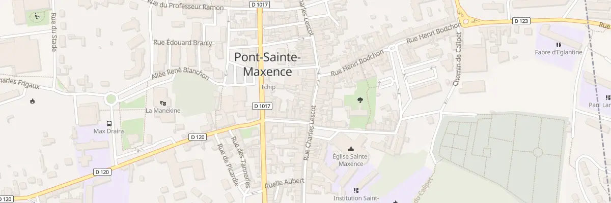 Plan du 50 Rue Charles Lescot à Pont-Sainte-Maxence