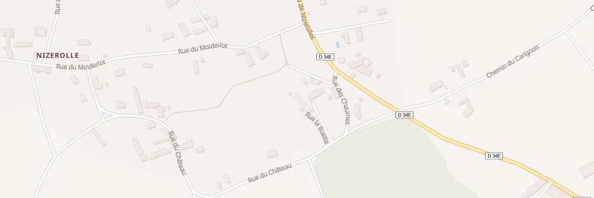 Plan du 1 Rue la Ruette à Bussy