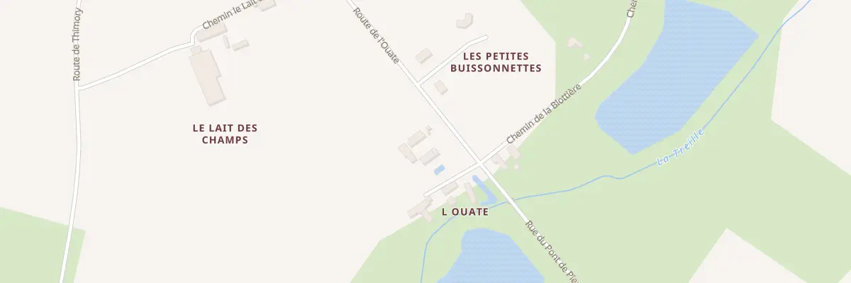 Plan du 475 Rte de l’Ouate à La Cour-Marigny