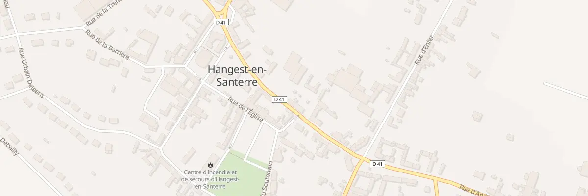 Plan du 9 Rue de la Tour à Hangest-en-Santerre