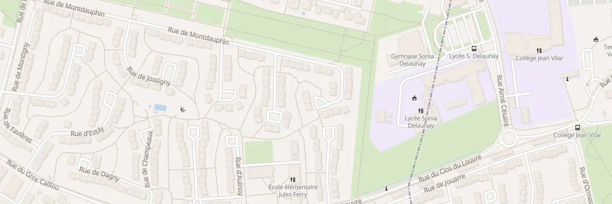 Plan du 46 Rue de Mont Dauphin à Cesson