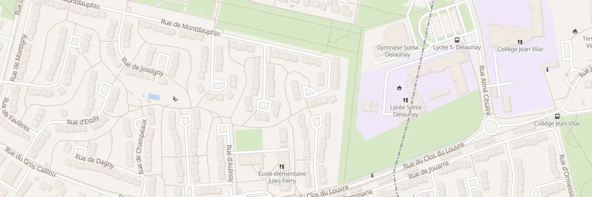 Plan du 47 Rue de Mont Dauphin à Cesson