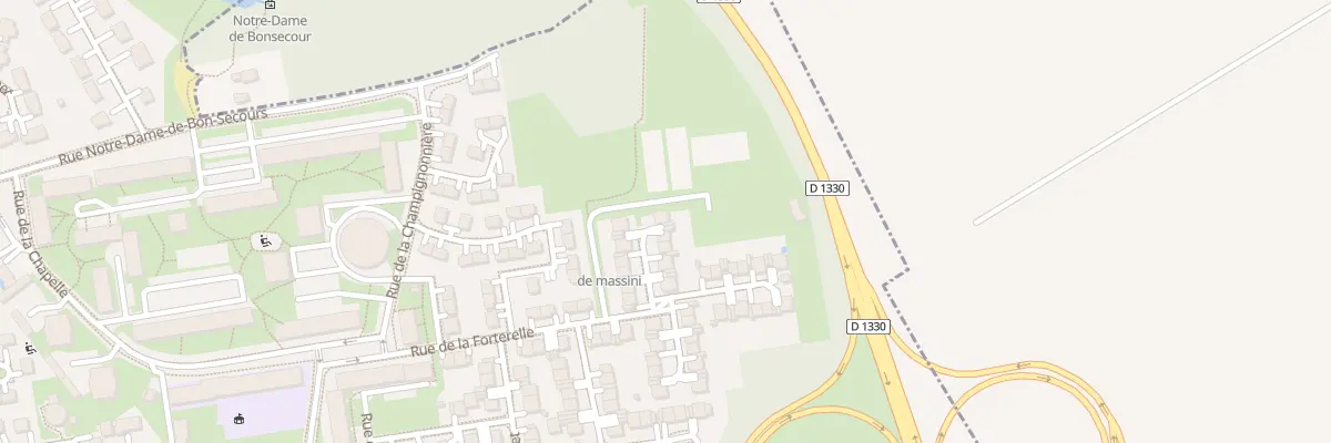 Plan du 22 Rue de la Carriere à Senlis