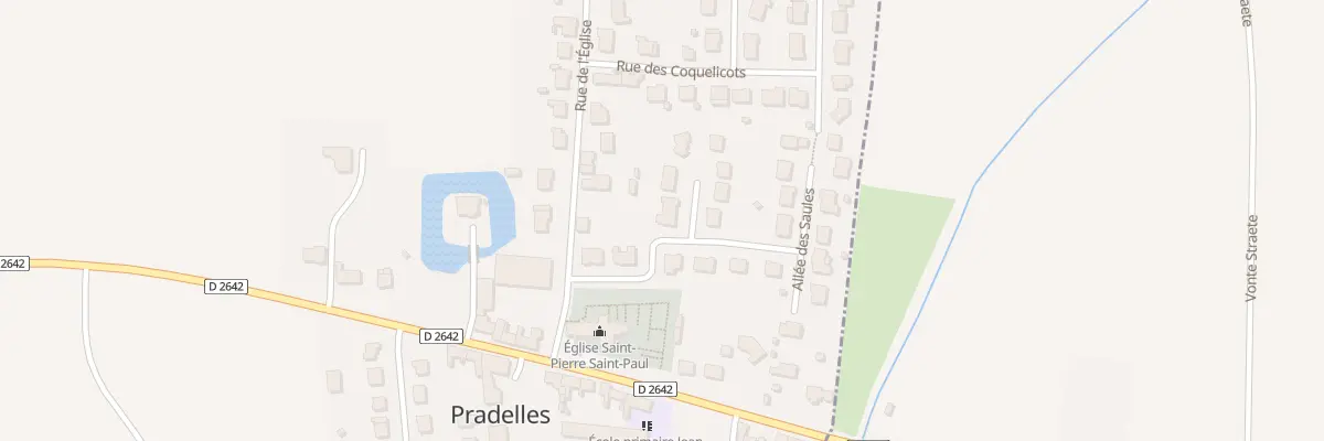 Plan du 27 All Peupliers à Pradelles