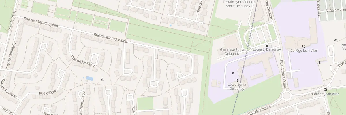 Plan du 39 Rue de Mont Dauphin à Cesson