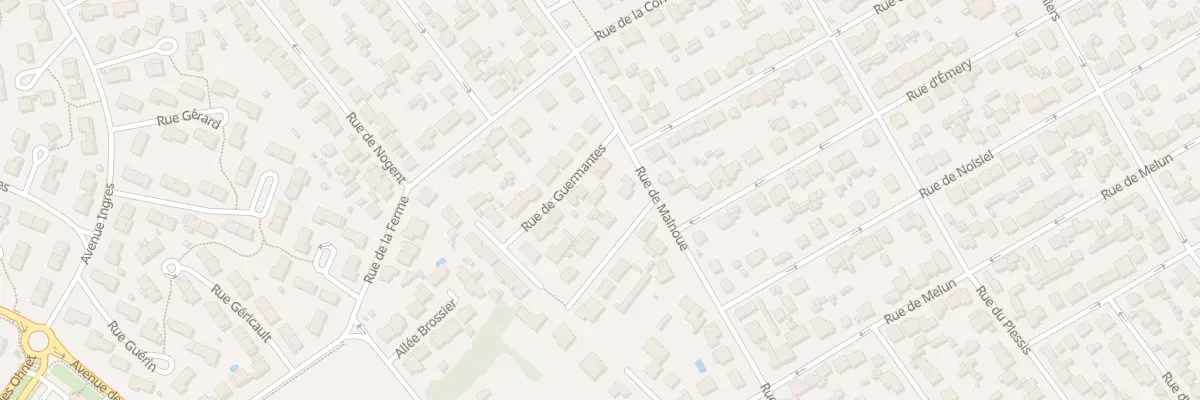Plan du 46 Rue de Malnoue à Pontault-Combault