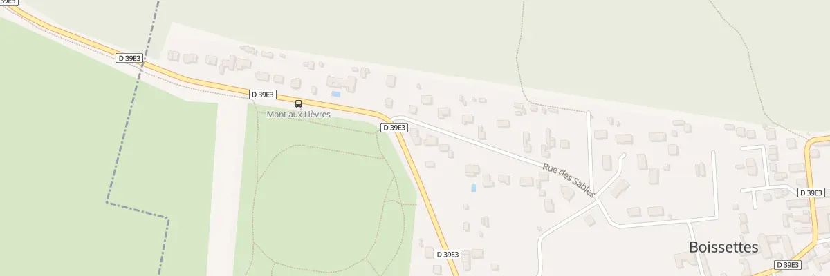 Plan du 8 Rue du Mont aux Lièvres à Boissettes