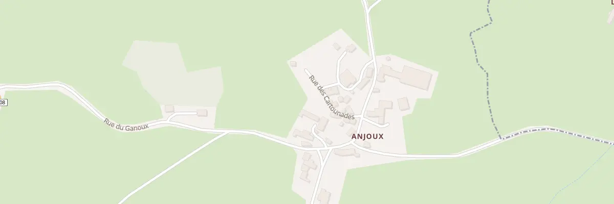 Plan du 5030 Anjoux à Tralaigues