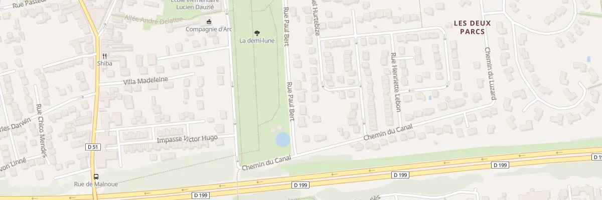 Plan du 19B Rue Paul Bert à Champs-sur-Marne