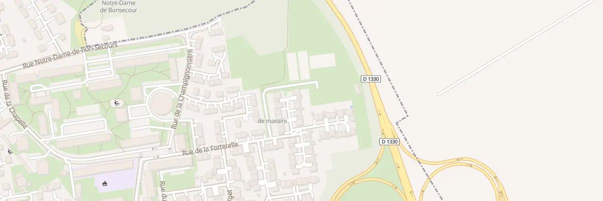 Plan du 20 Rue de la Carriere à Senlis