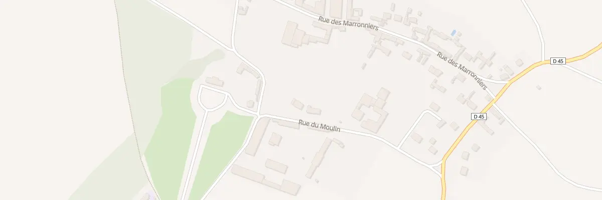 Plan du 1A Rue du Moulin au Frestoy-Vaux
