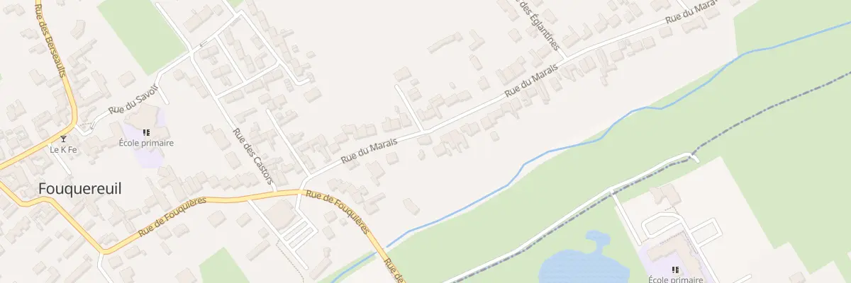 Plan du 24 Rue du Marais à Fouquereuil