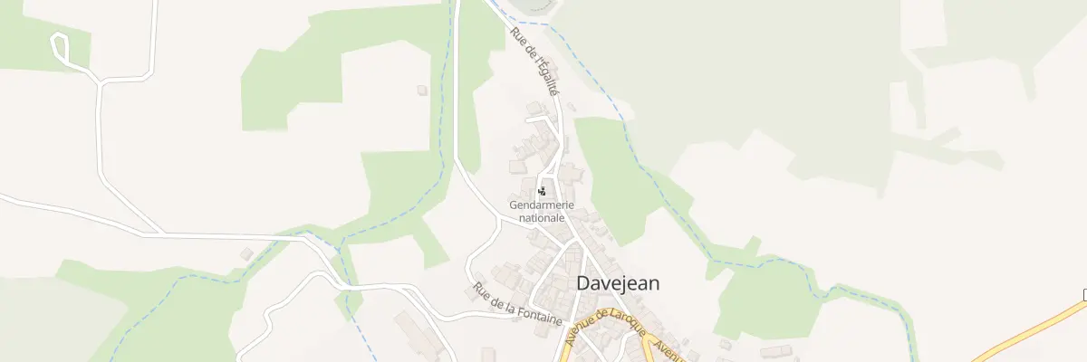 Plan du 12 Pl de l’Eglise à Davejean